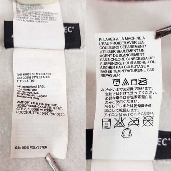 2009 NWT The North Face Polartec Ear Gear Ear Warmer Classic 200 Made in USA - Picture 13 of 16